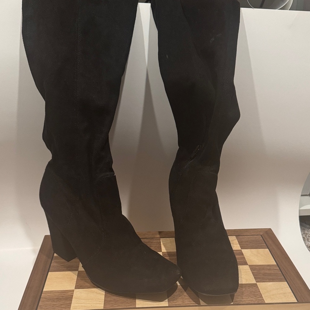 Balance Collection Black Heeled Boots